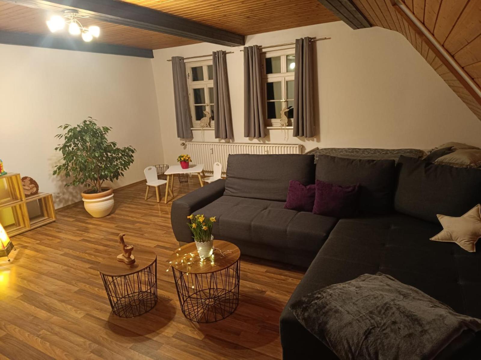 Ferienwohnung An Den Itzauen Großheirath エクステリア 写真